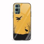 Minimal Printed Glass Back Phone Case