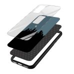 Minimal Printed Glass Back Phone Case - Image 3
