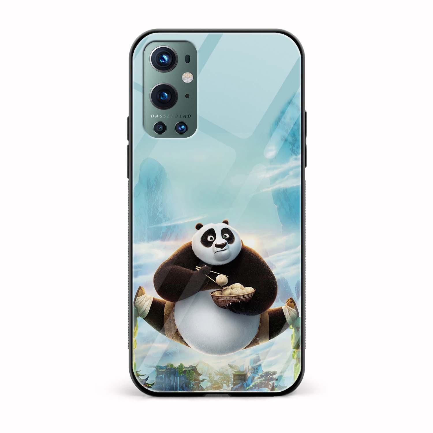 Kung Fu Panda Printed Glass Back Phone Case Kung Fu Panda Printed Glass Back Phone Case - Image 1