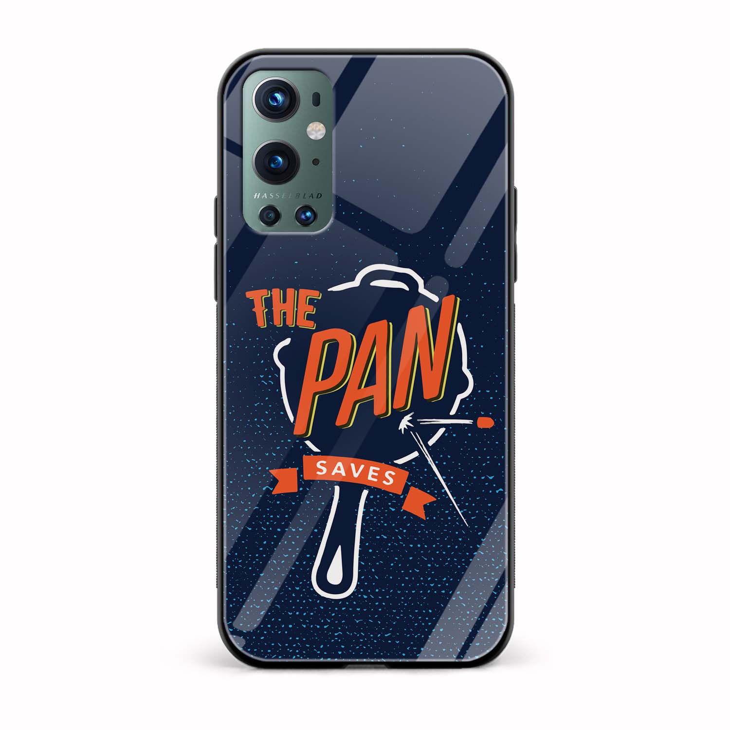 The PAN Saves Printed Glass Back Phone Case The PAN Saves Printed Glass Back Phone Case - Image 1