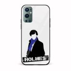 Holmes Printed Glass Back Phone Case