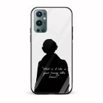What Is It Like In Your Funny Little Brains? Printed Glass Back Phone Case