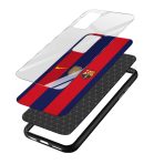 Barcelona FC Printed Glass Back Phone Case - Image 3