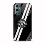 Manchester United Printed Glass Back Phone Case
