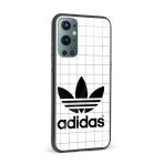 Black And White Printed Glass Back Phone Case - Image 2