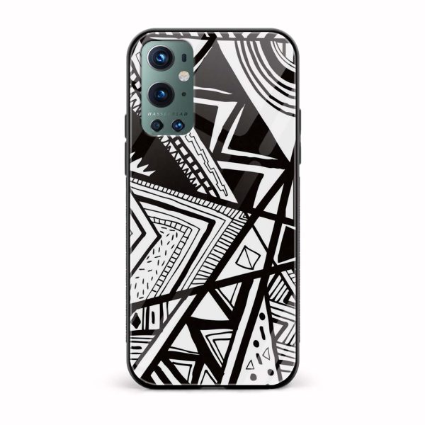 Pattern Printed Glass Back Phone Case