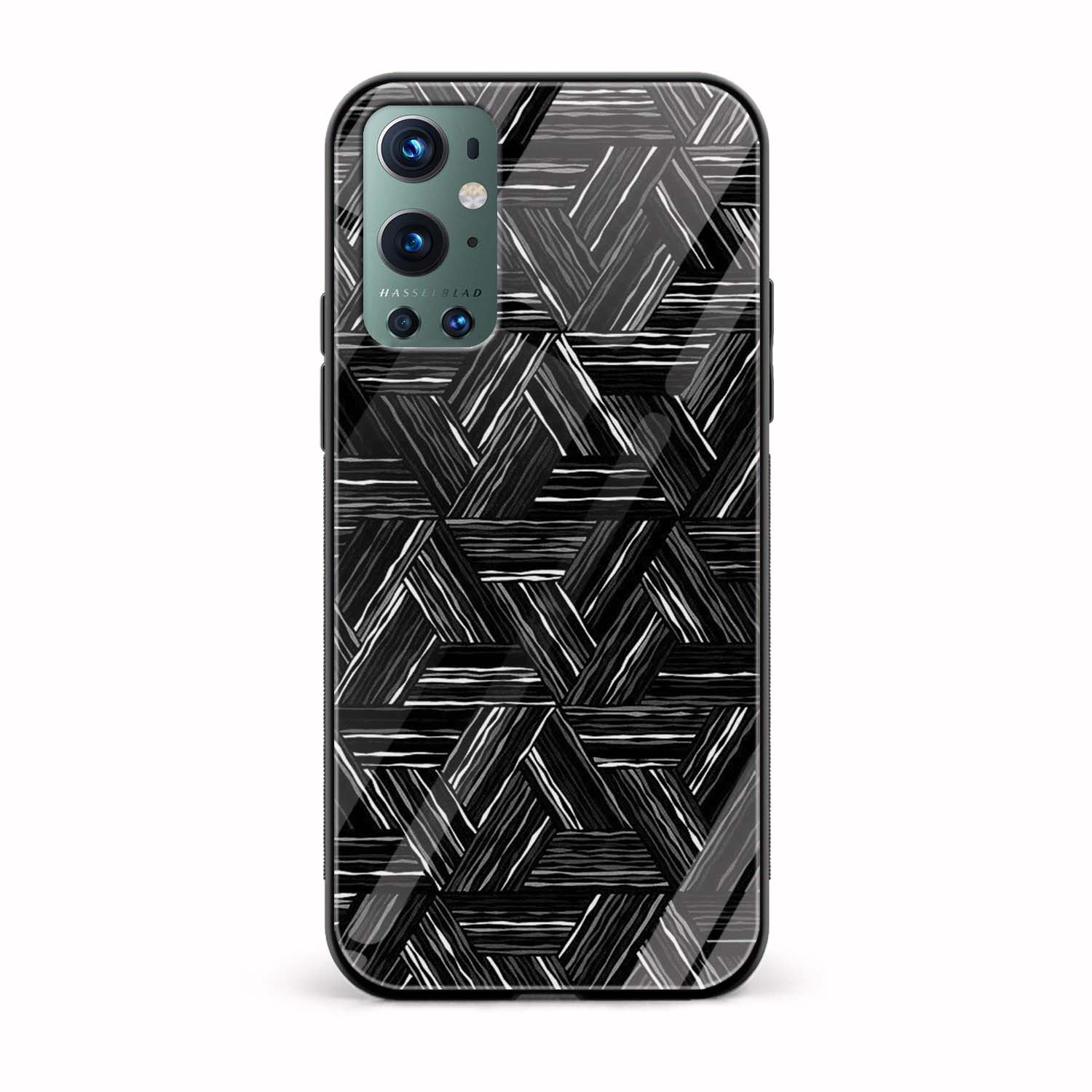 Abstract Printed Glass Back Phone Case Abstract Printed Glass Back Phone Case - Image 1