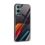 Abstract Printed Glass Back Phone Case - Image 2