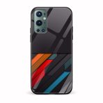 Abstract Printed Glass Back Phone Case