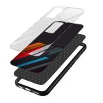 Abstract Printed Glass Back Phone Case - Image 3
