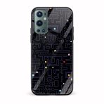 Abstract Printed Glass Back Phone Case