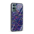 Abstract Printed Glass Back Phone Case - Image 2