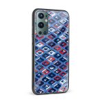 Abstract Printed Glass Back Phone Case - Image 2