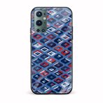 Abstract Printed Glass Back Phone Case