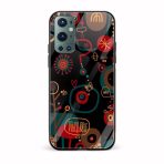 Abstract Printed Glass Back Phone Case
