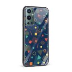 Abstract Printed Glass Back Phone Case - Image 2