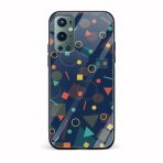 Abstract Printed Glass Back Phone Case