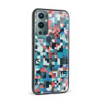 Abstract Printed Glass Back Phone Case - Image 2