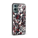 Abstract Printed Glass Back Phone Case - Image 2