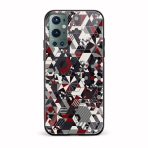 Abstract Printed Glass Back Phone Case