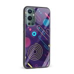 Abstract Printed Glass Back Phone Case - Image 2