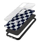 Pattern Printed Glass Back Phone Case - Image 3