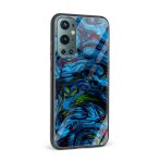 Abstract Printed Glass Back Phone Case - Image 2