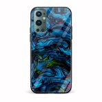 Abstract Printed Glass Back Phone Case