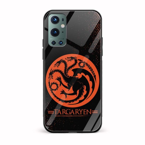 House Of Targaryen Printed Glass Back Phone Case