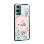 Just Breathe Printed Glass Back Phone Case - Image 2
