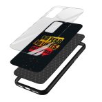 No Fear No Limits No Excuses Printed Glass Back Phone Case - Image 3