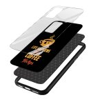 Life Happens But Coffee Helps Printed Glass Back Phone Case - Image 3