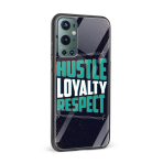 Hustle Loyalty Respect Printed Glass Back Phone Case - Image 2