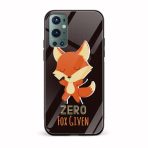 Zero Fox Given Printed Glass Back Phone Case