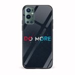 Do More Printed Glass Back Phone Case