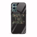 How's The Josh? Printed Glass Back Phone Case
