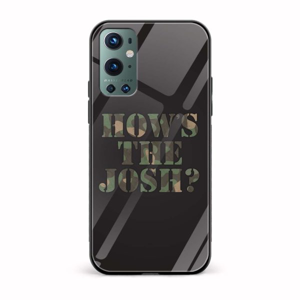 How's The Josh? Printed Glass Back Phone Case