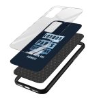 London Paris NewYork EK Din Main Bhi Jaunga Printed Glass Back Phone Case - Image 3