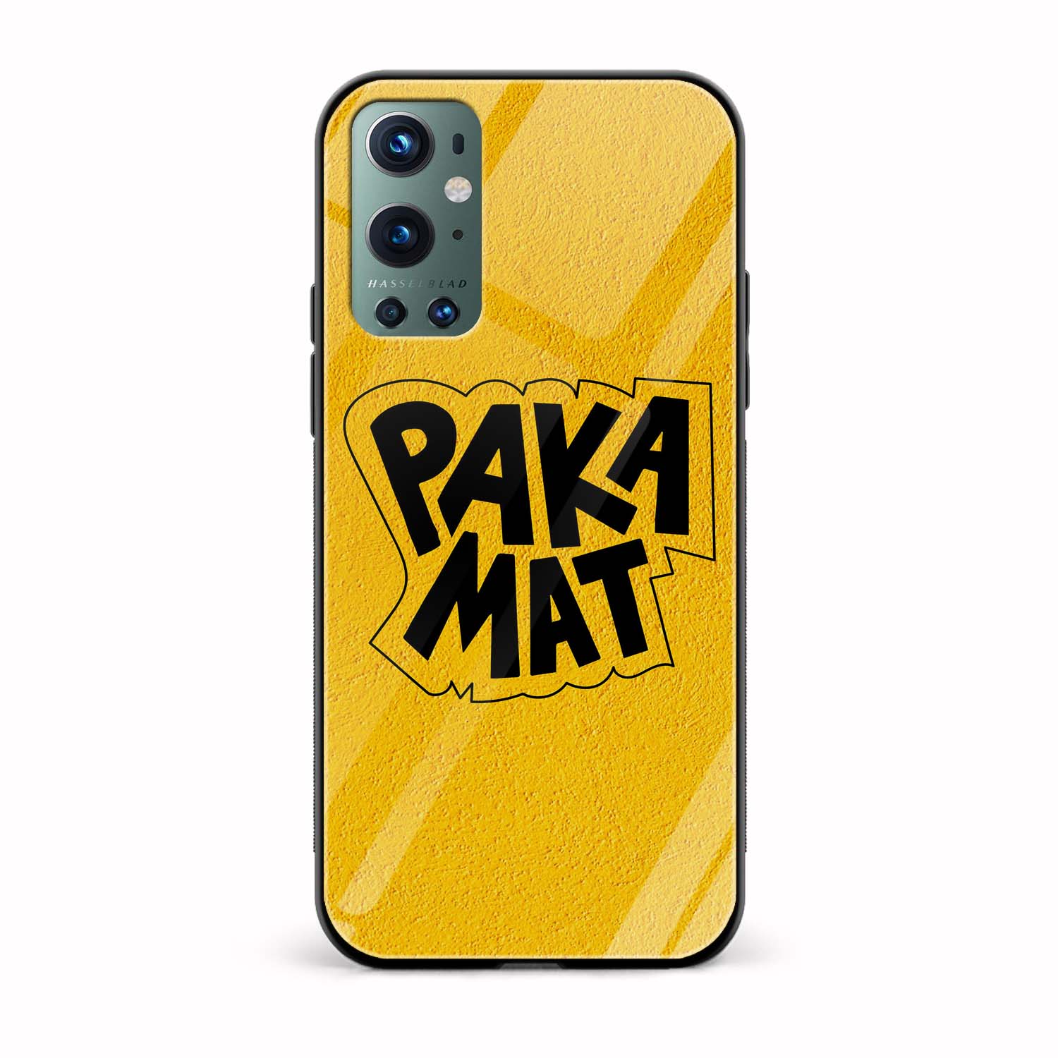 Paka Mat Printed Glass Back Phone Case Paka Mat Printed Glass Back Phone Case - Image 1