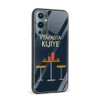 Vyavasta KijiyePrinted Glass Back Phone Case - Image 2