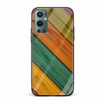 Wooden  Printed Glass Back Phone Case