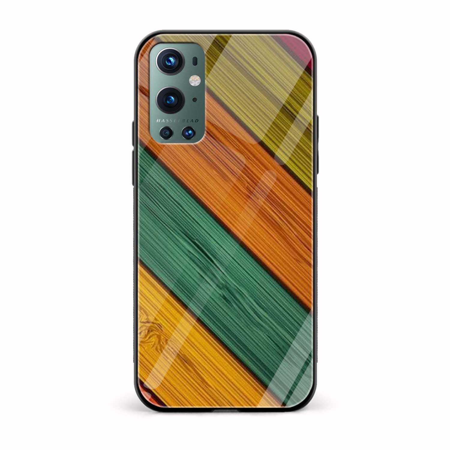 Wooden Printed Glass Back Phone Case Wooden Printed Glass Back Phone Case - Image 1