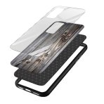 Wooden  Printed Glass Back Phone Case - Image 3