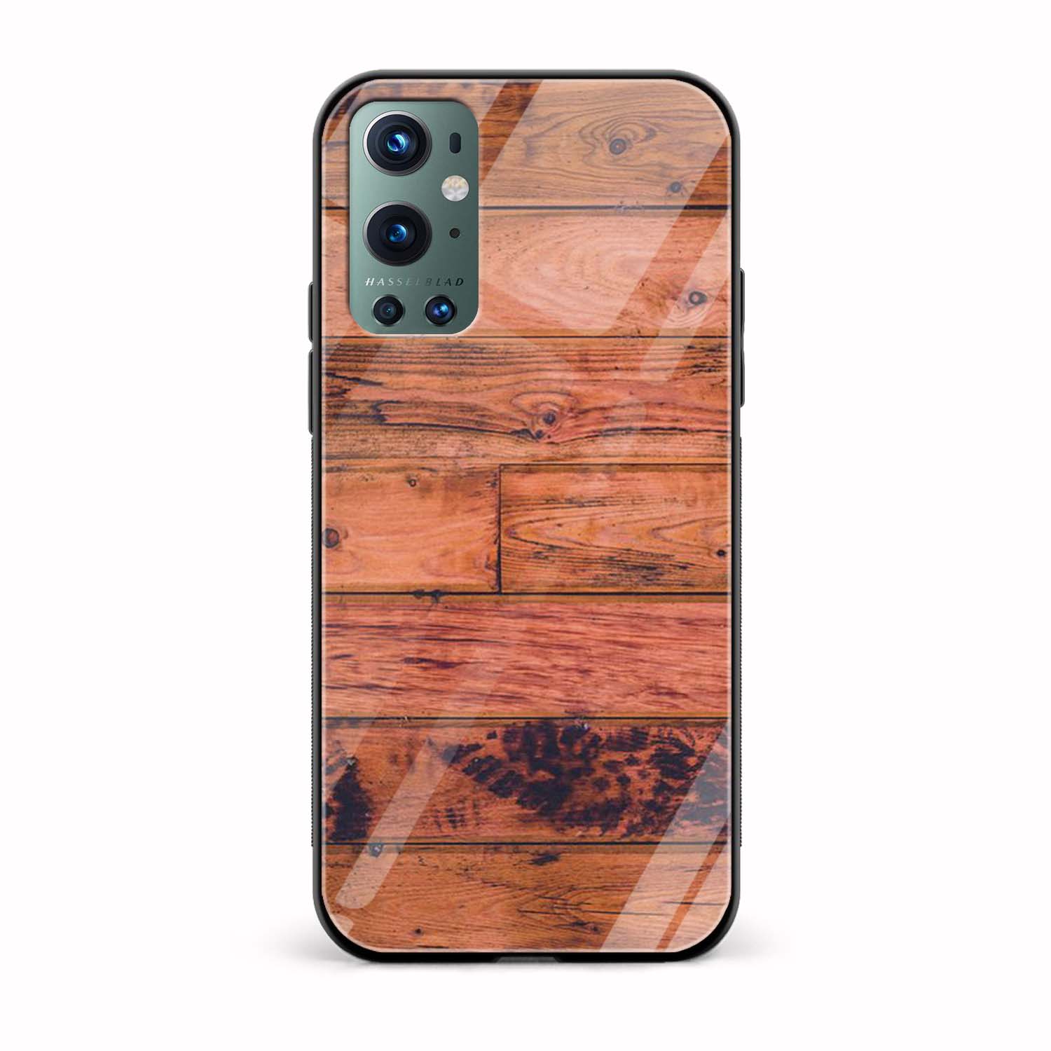 Wooden Printed Glass Back Phone Case Wooden Printed Glass Back Phone Case - Image 1