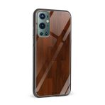 Wooden  Printed Glass Back Phone Case - Image 2