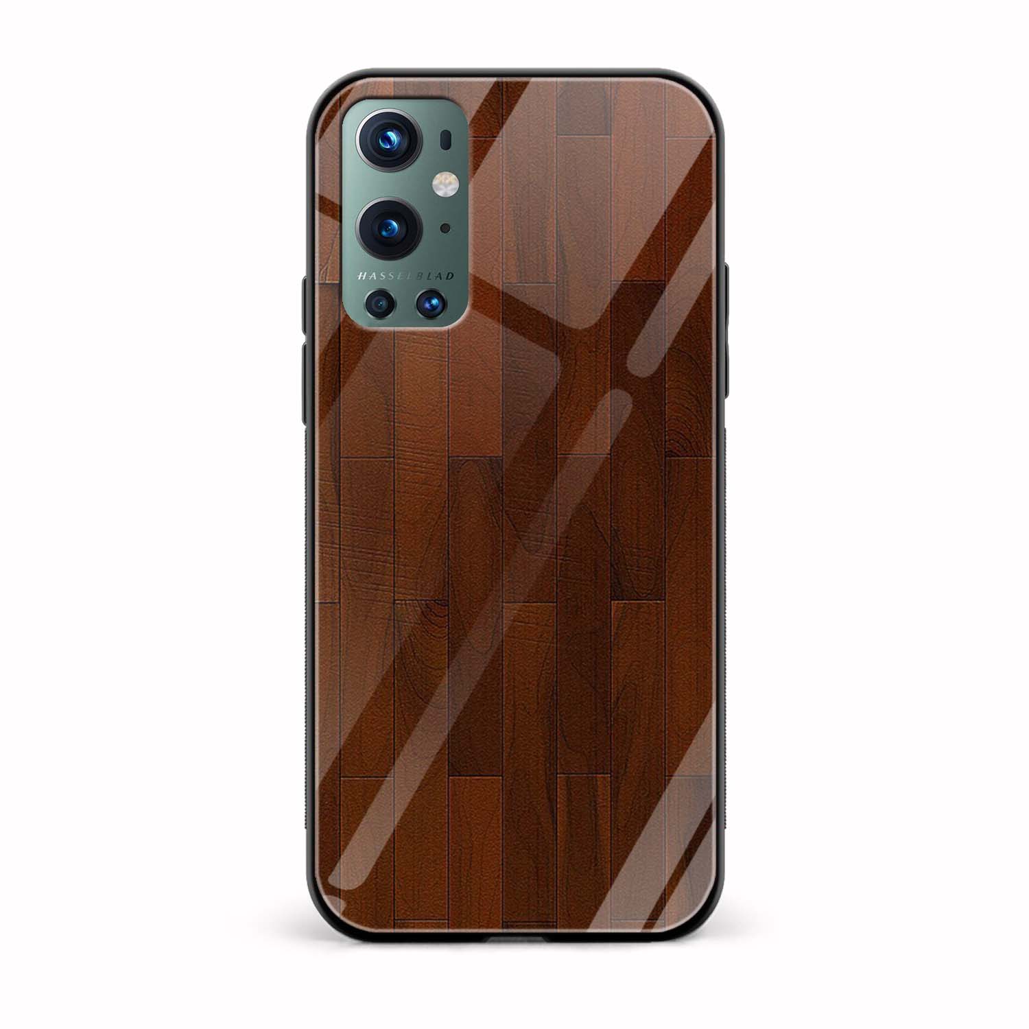 Wooden Printed Glass Back Phone Case Wooden Printed Glass Back Phone Case - Image 1