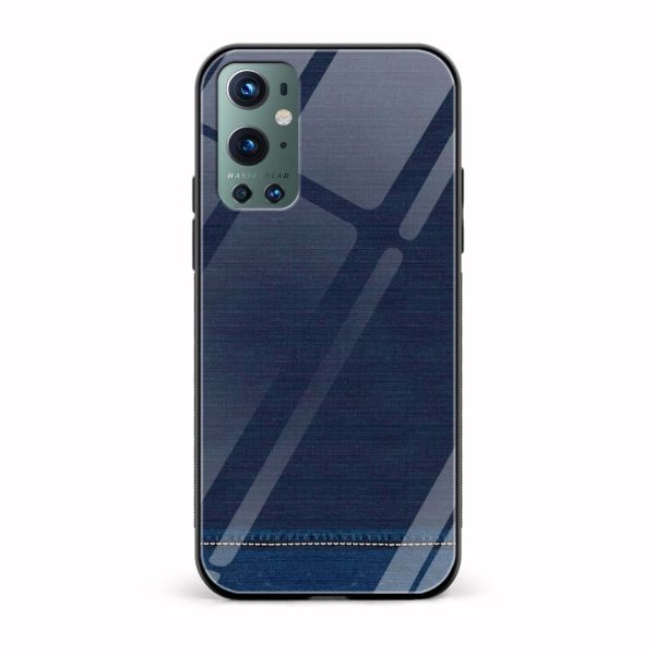 Denim Texture  Glass Back Phone Case