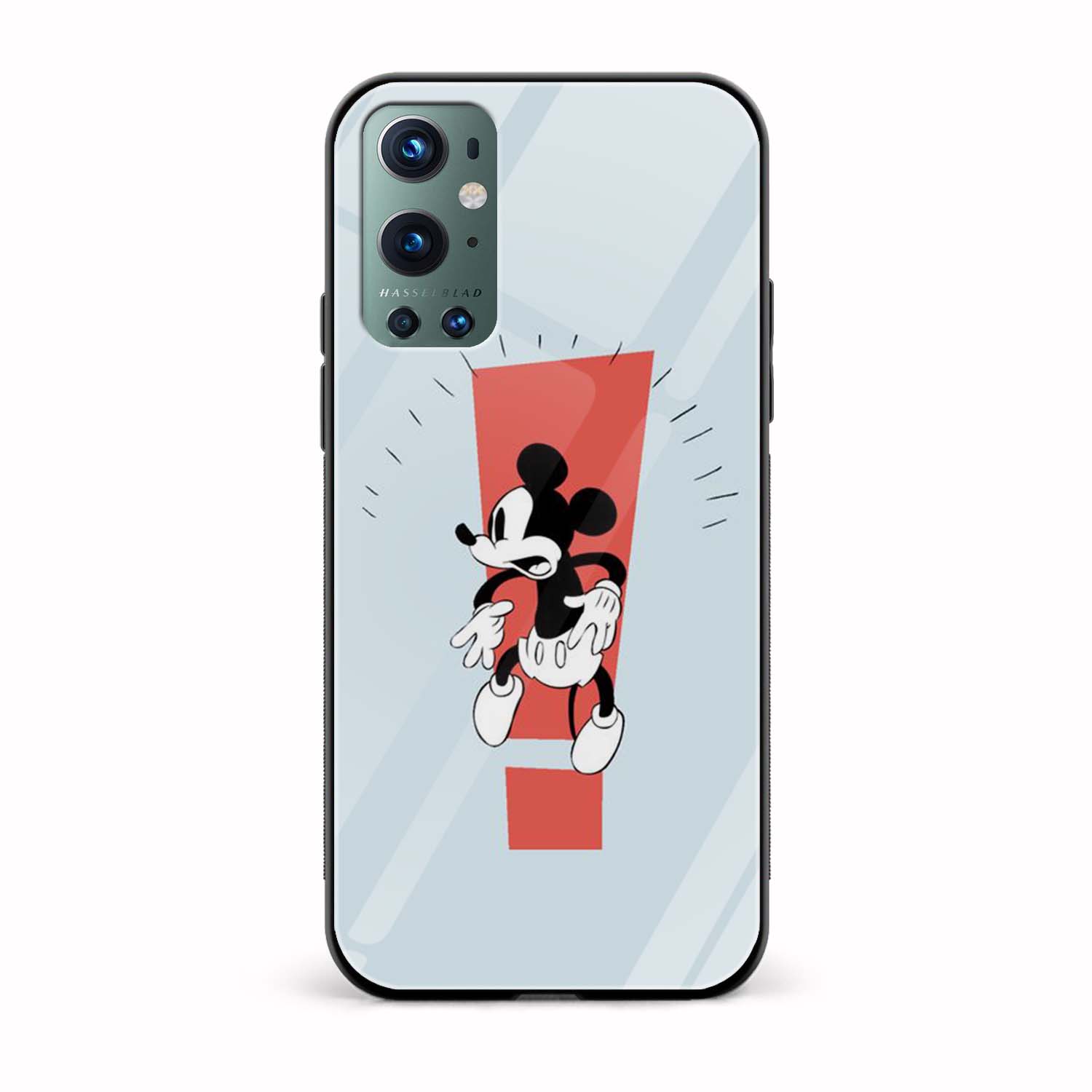 Mickey Mouse Glass Back Phone Case Mickey Mouse Glass Back Phone Case - Image 1