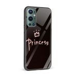 Princess  Glass Back Phone Case - Image 2