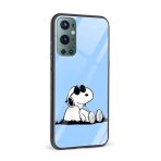 Snoopy Dog  Glass Back Phone Case - Image 2